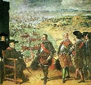 Francisco de Zurbaran the defense of caadiz against the english Spain oil painting artist